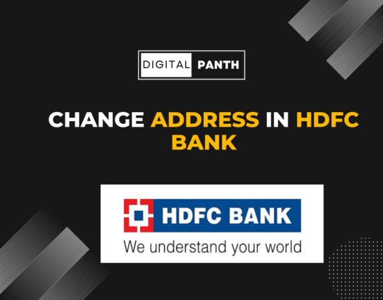 Change Address In HDFC Bank