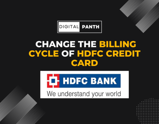 Change The Billing Cycle of HDFC Credit Card