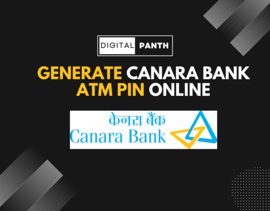 Generate Canara Bank ATM PIN Online