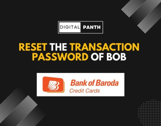 Reset The Transaction Password of BOB