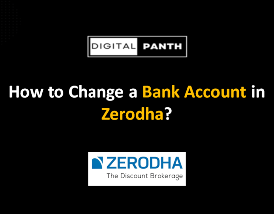 Change a Bank Account in Zerodha