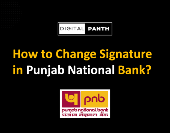 change signature in Punjab National Bank