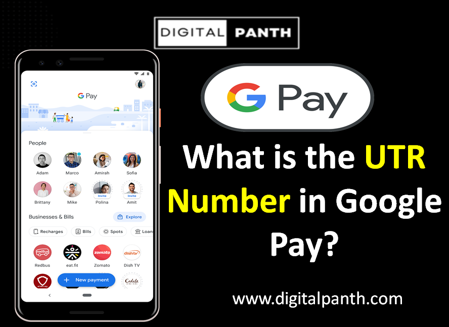 What is the UTR Number in Google Pay