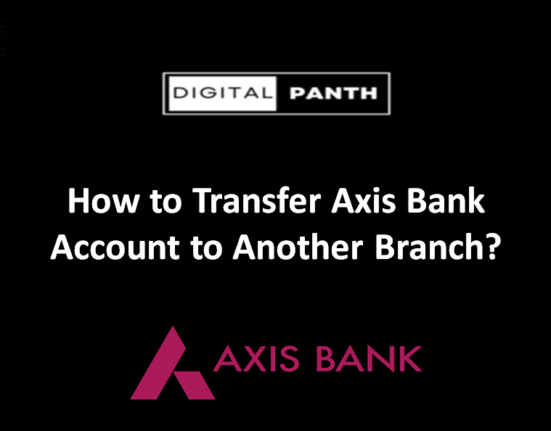 Transfer Axis Bank account to another branch online