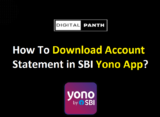 How To Download Account Statement in SBI Yono App?