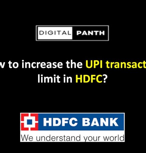 How to increase the UPI transaction limit in HDFC