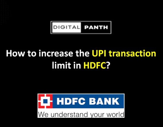 How to increase the UPI transaction limit in HDFC